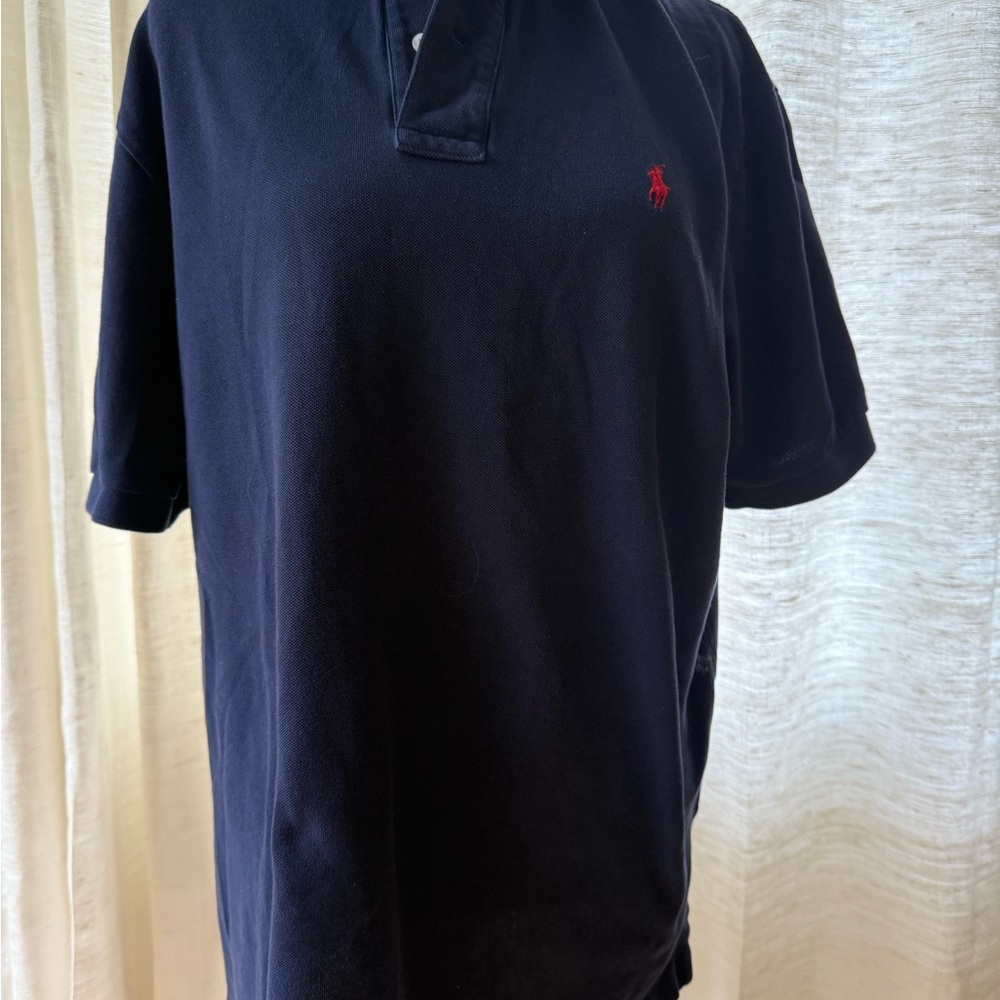 Polo by Ralph Lauren Men's Navy Blue Shirt